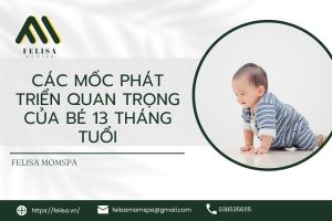 Các Mốc Phát Triển Quan Trọng Của Bé 13 Tháng Tuổi