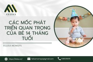 Các Mốc Phát Triển Quan Trọng Của Bé 14 Tháng Tuổi