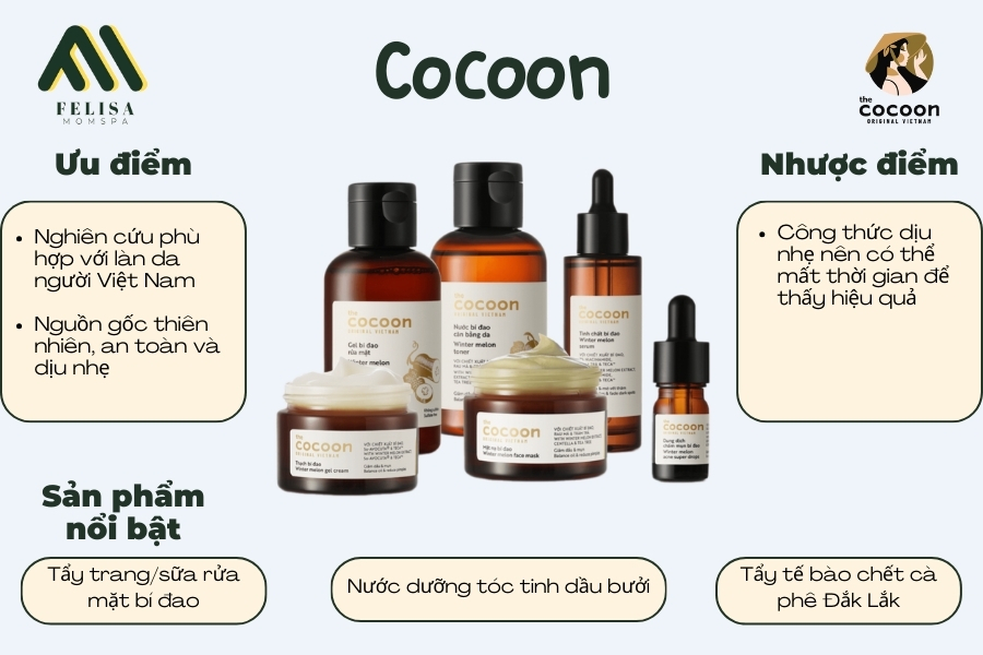 Mỹ phẩm thương hiệu Cocoon