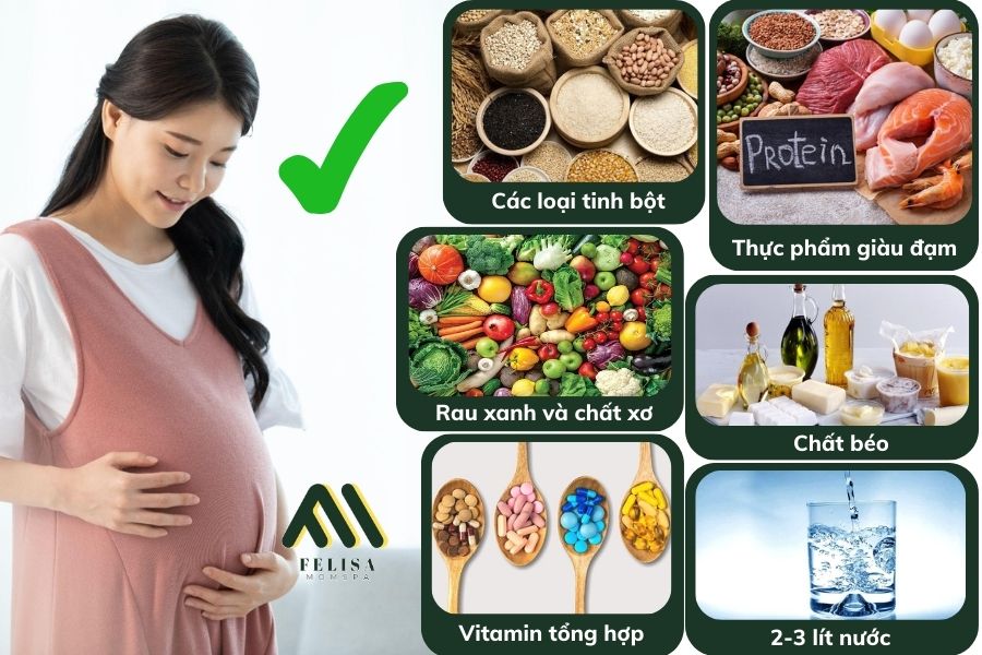 Mẹ bầu nên ăn gì?