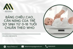 cân nặng của trẻ sơ sinh