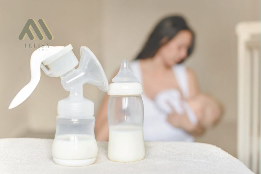 trị nám bằng sữa mẹ nguyên chất