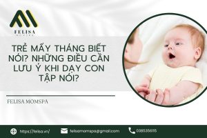 Trẻ mấy tháng biết nói?