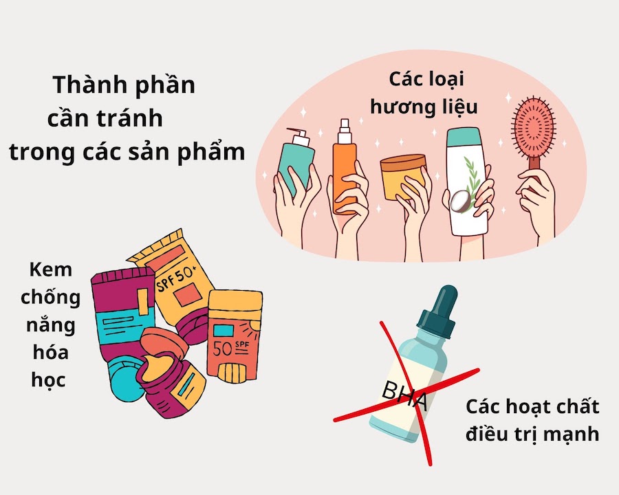 Các thành phần cần tránh