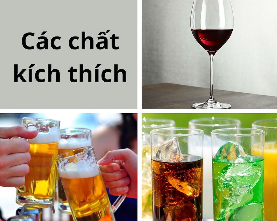 Trị sẹo rỗ kiêng ăn gì? chất kích thích