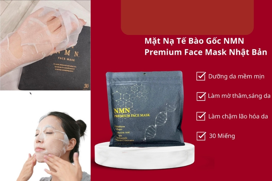 mặt nạ dưỡng da cho bà bầu NMN